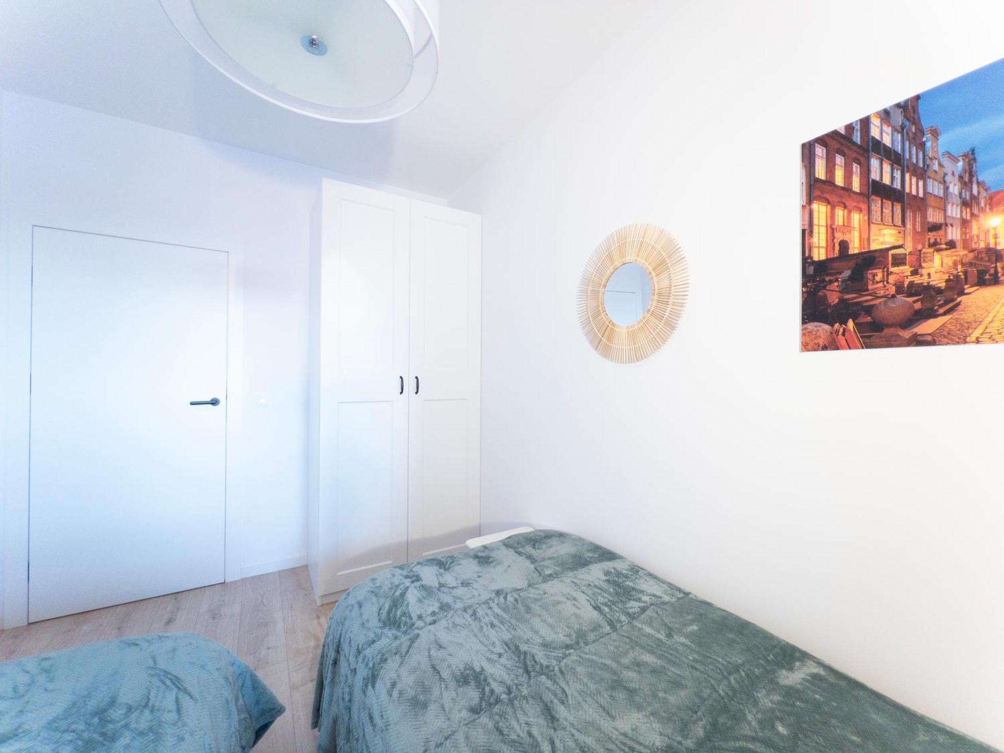 Apartament Z Dwiema Sypialniami + Parking Gdansk Exterior foto